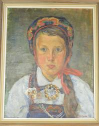 Hallingdal pike [Maleri]