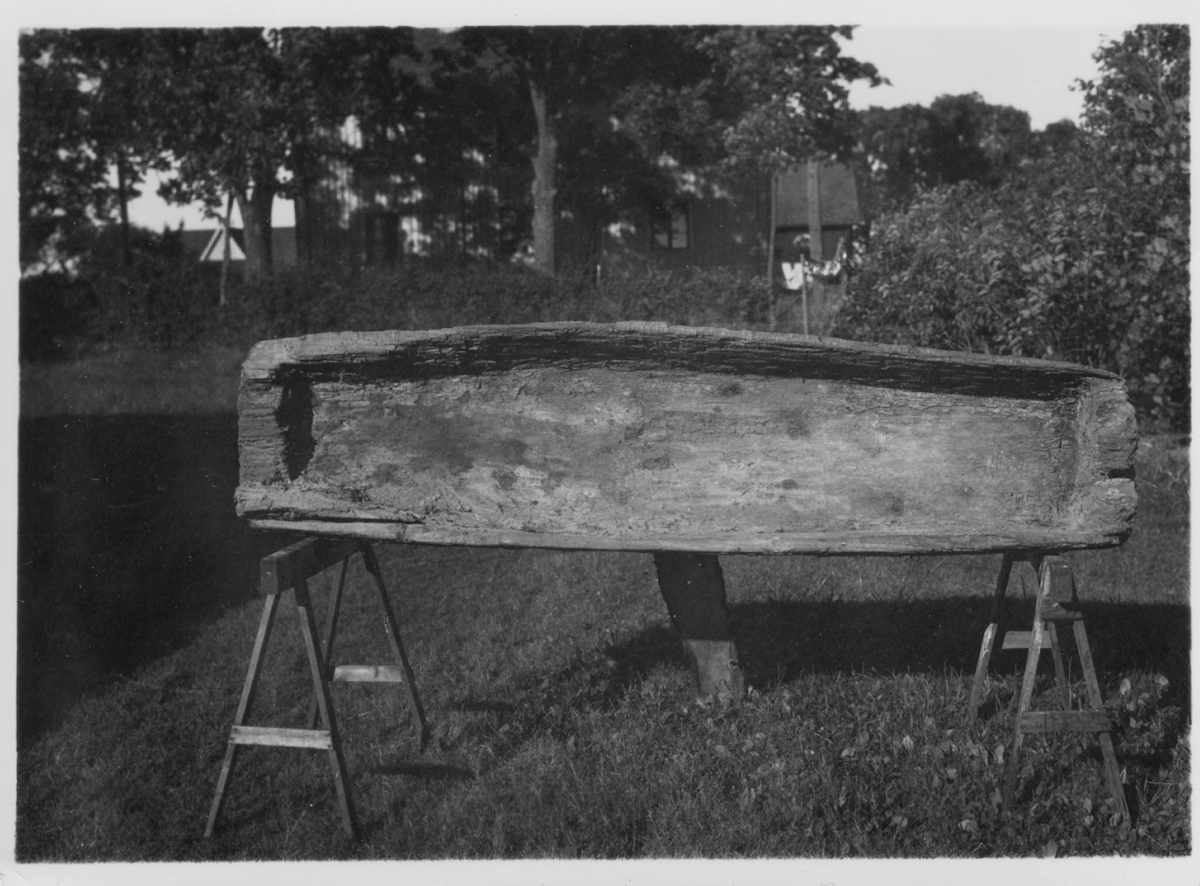 Holm. Kista av ekstock museum / DigitaltMuseum