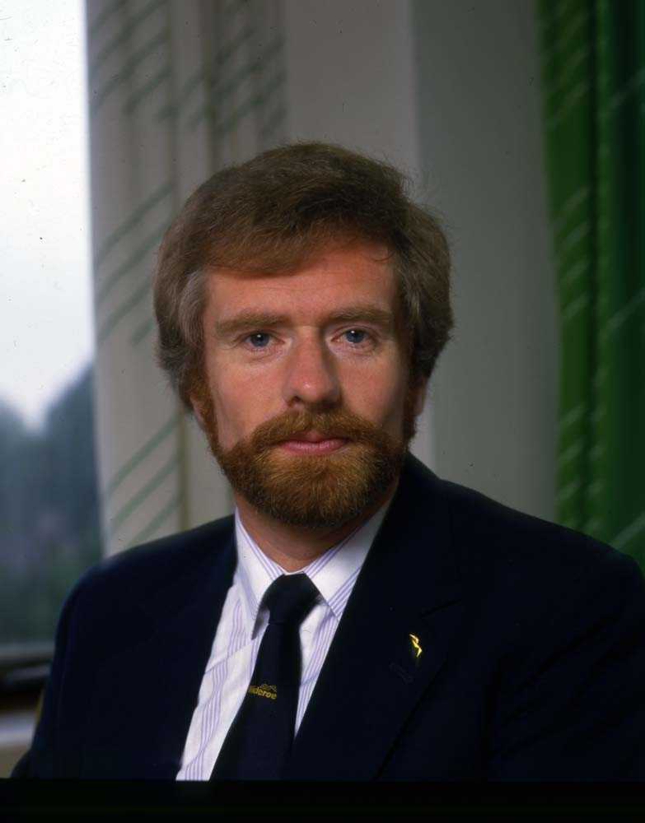 Portrett. Administrerende direktør i Widerøe fra 1989.
