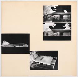 58. Konkurranseutkast til Norges paviljong ved verdensutstil