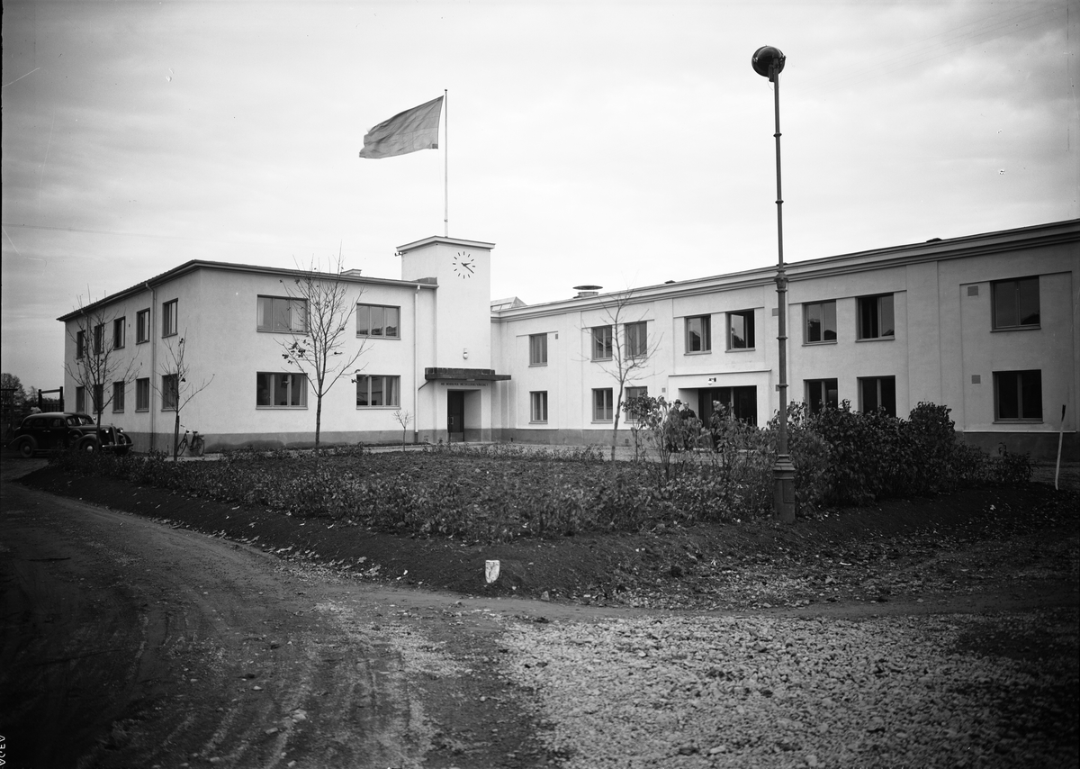 AB Nordiska Metallduksväveriet, Kungsängen, Uppsala oktober 1937