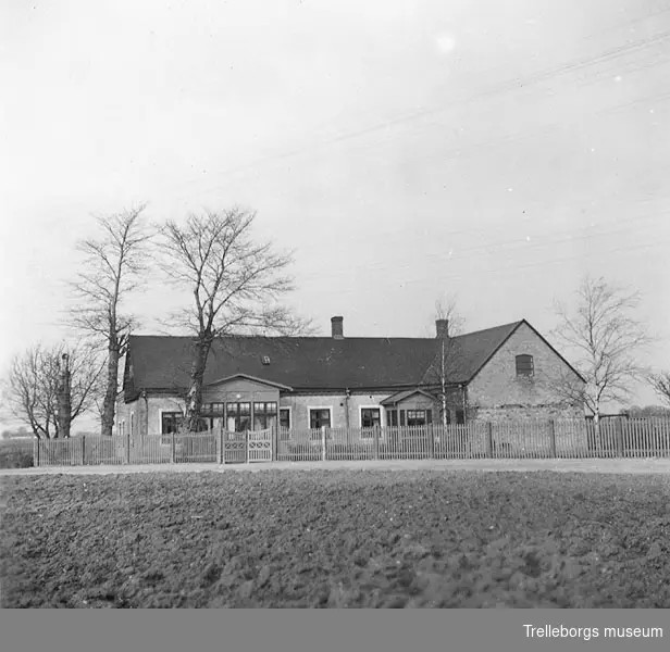 Hus på Tommarpsvägen år 1944