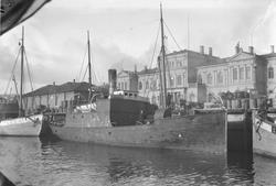 D/S Hemne ved kai i Trondheim