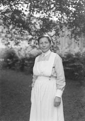 Oversøster Mathilde Lorentzen ved Kalvskinnets sykehus