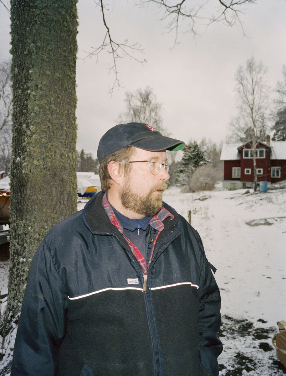 Göran Haglund (Maremek) på Ingmarsö + Wetaplast
Fotodatum 20030403