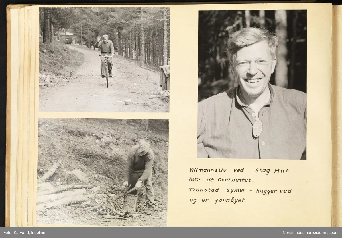 Krigsfoto med hovedvekt på Sunshine opreasjonen, trening i Skottland og spesielt Leif Tronstad. Alle fotografier har tilhørende motivtekst.