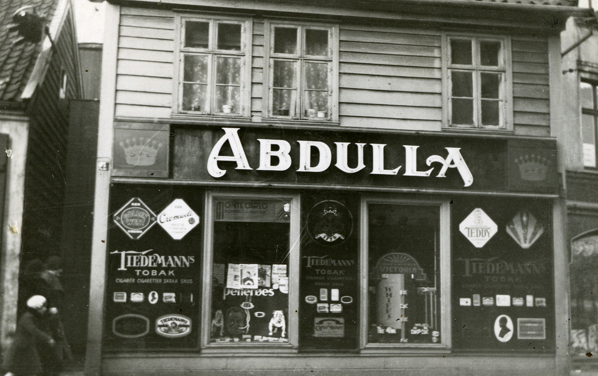 Tobakksbutikken H. Haldorsen i Bergen.