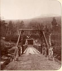 Forsæt bru 1906 i Salangsdalen