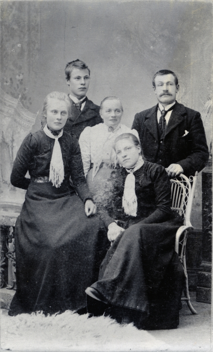 Gruppebilde fra ca 1908.