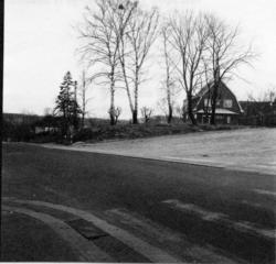 Olavsvollen mot St. Mariegate i Sarpsborg, fotografert 1960-