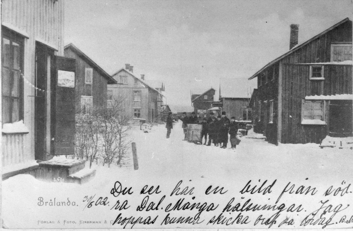 Vinterbild från Brålanda