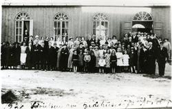 Rørvik - ved innvielsen av Baptistenes bedehus "Elim"