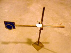 Apparat for sentrering av laser