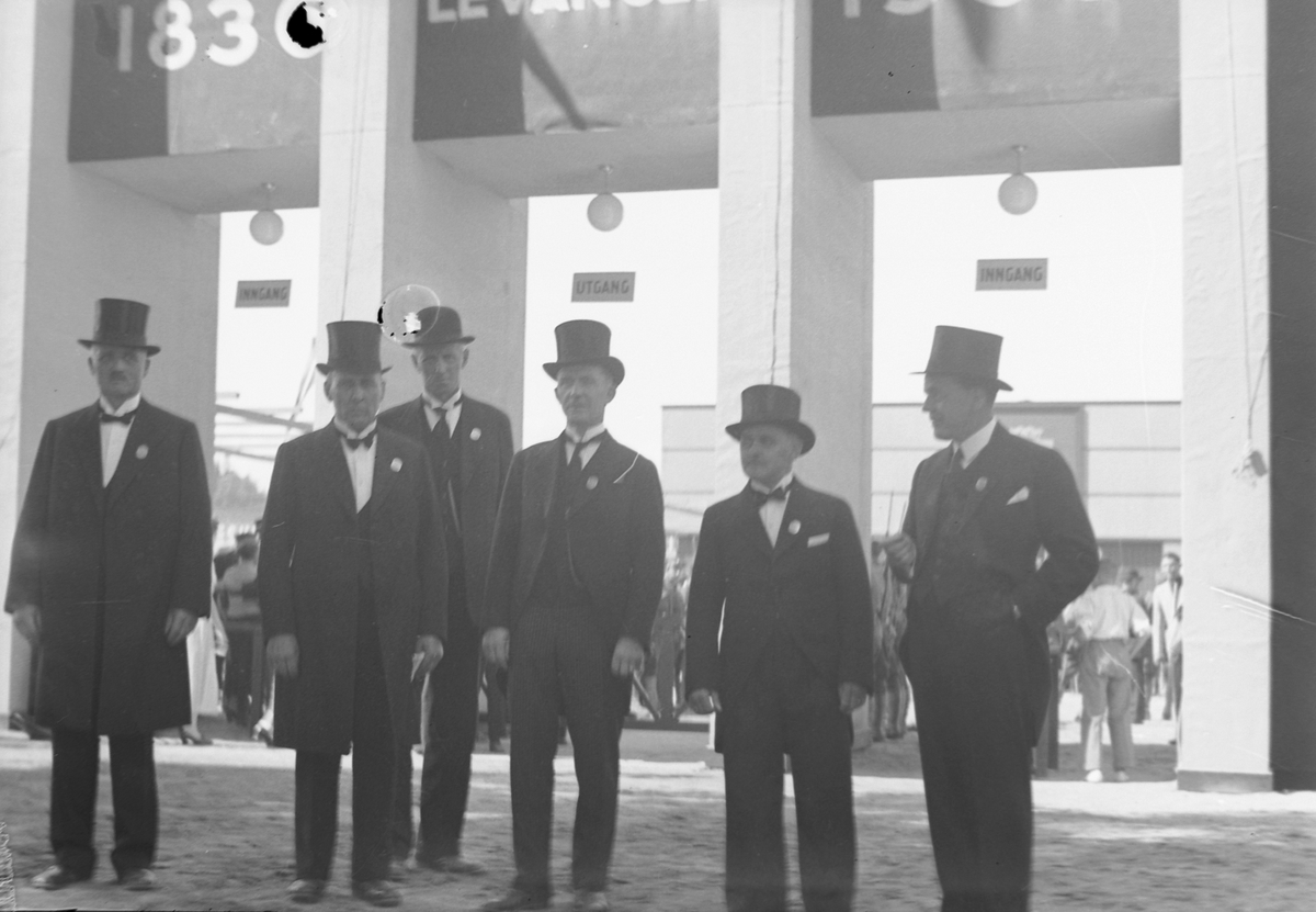 Jubileumsutstillingen i Levanger 1936 - Hovedstyret?