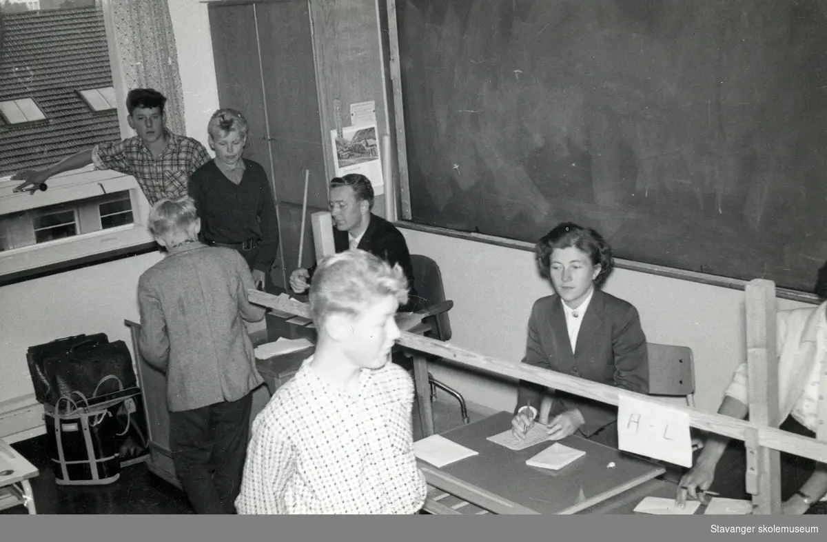 Skolesparekassene i Stavanger 1921-1988.