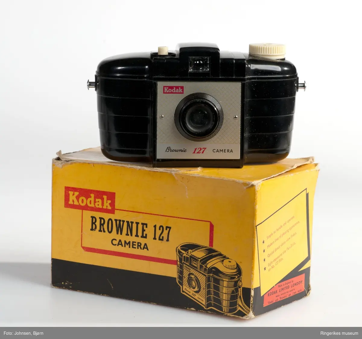 Kodak Brownie 127
Bakelitt