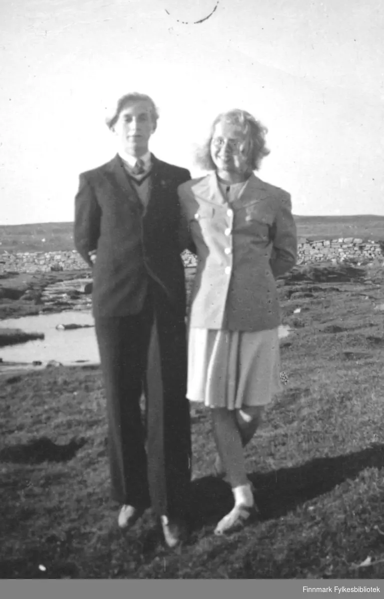 Kjæresteparet Torbjørn Pedersen og Gunhild Movinkel.