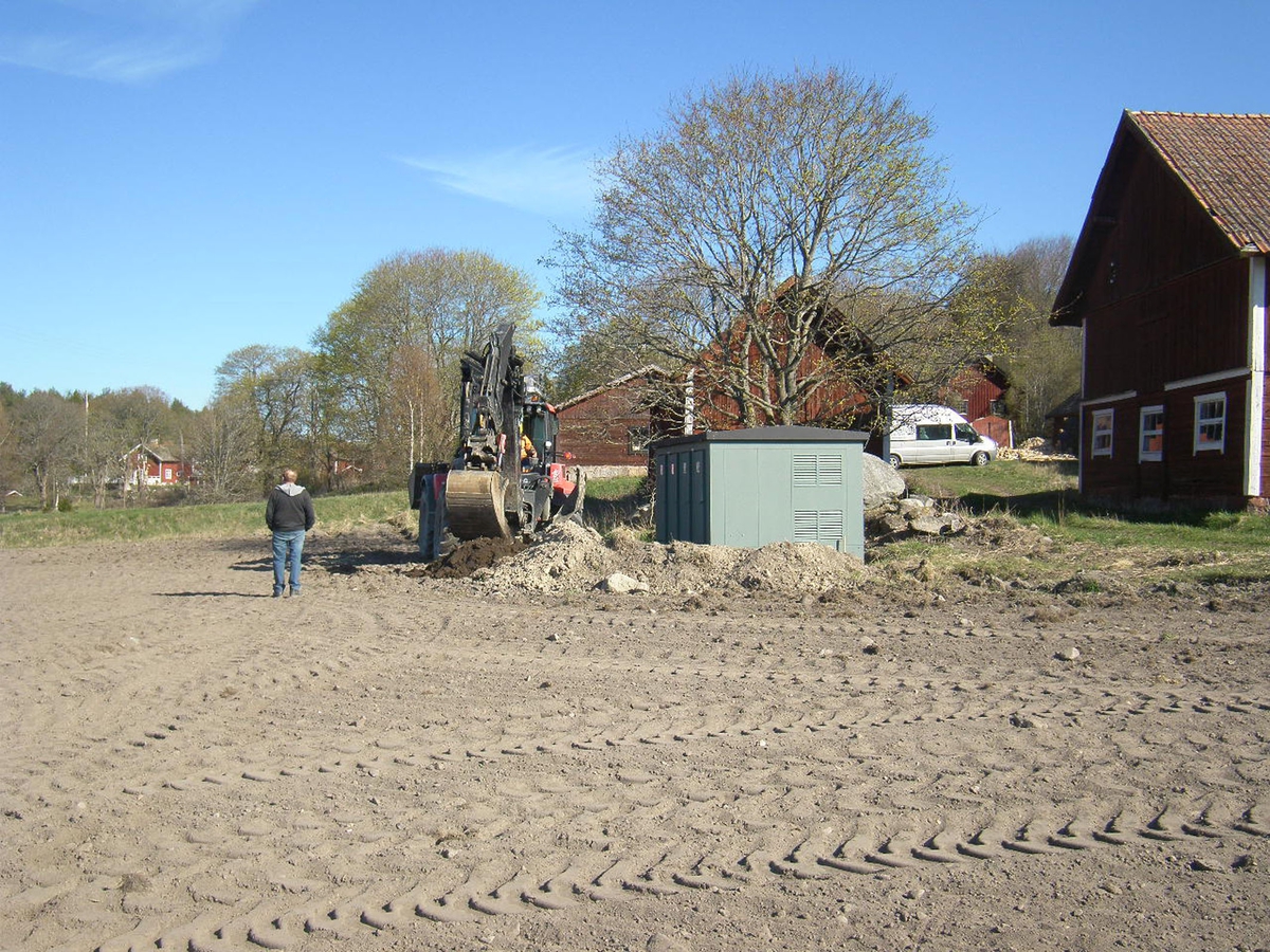 Arkeologisk förundersökning, område 3, schakt, Tibble, Husby-Långhundra socken, Uppland 2014