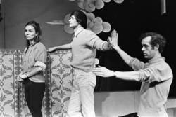 Nationaltheateret. Programfoto. "Leonce og Lena". 6/3-72.