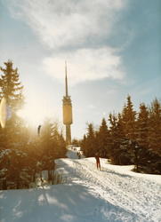 Tryvannstårnet, vinter