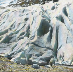 Krondalsbreen. ... bro