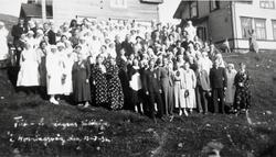 Honningsvåg. Tuberkulose-foreningens 25 års jubileum og Sani