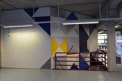 (uten tittel) [Maleri - Veggmaling på vegg]