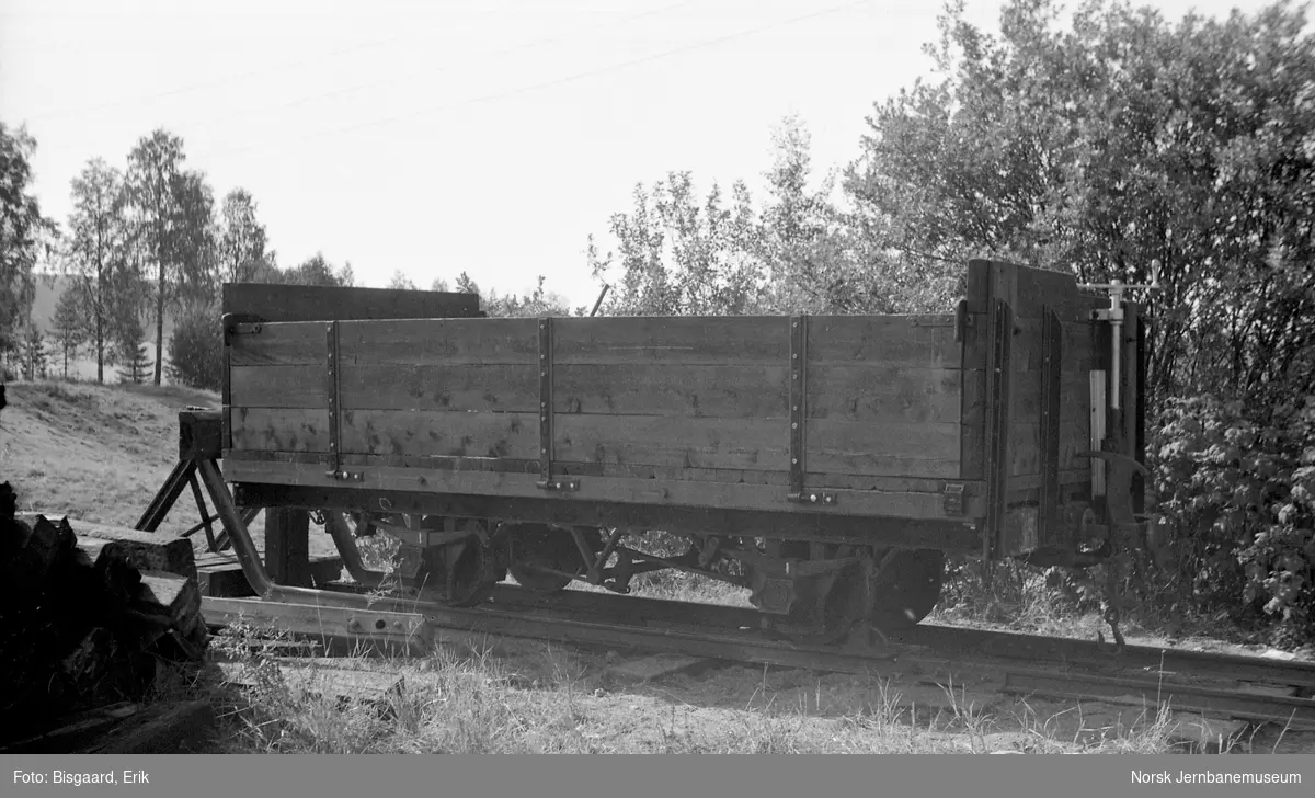 Museumsbanens godsvogn litra K nr. 19