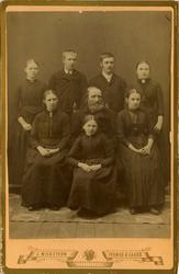 Visittkort Bersvendsen familie