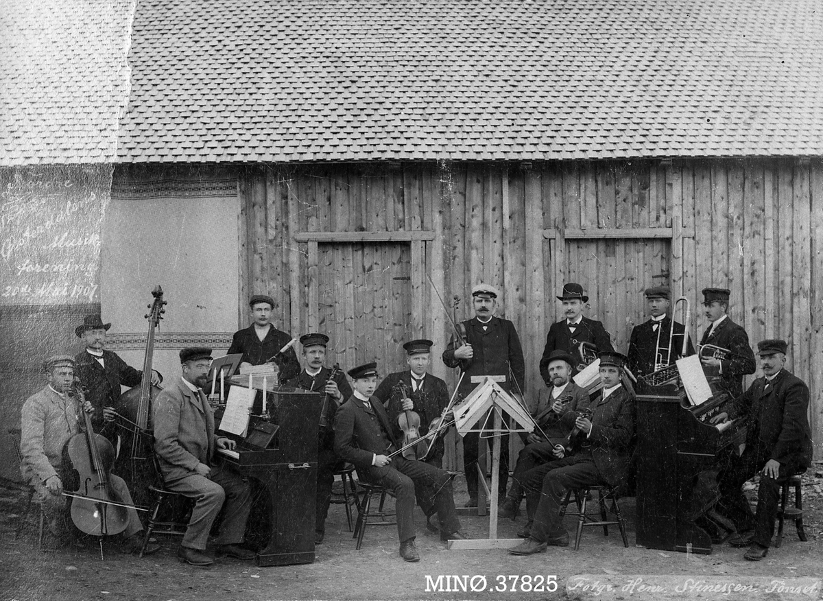 Nordre Østerdalens Musikforening 20de Mai 1907.