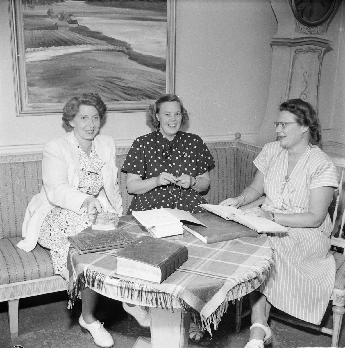 "Högerförbundet, Medborgarskolan", Skäfthammar socken, Gimo, Uppland, 1948