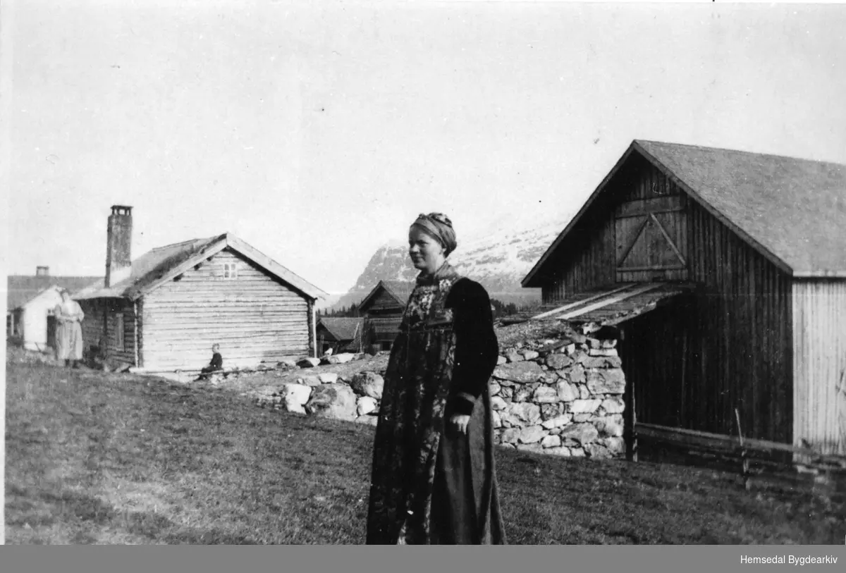 Berta Kirkebøen, fødd Brenne Åmot.