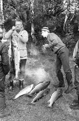 Fangst med person(er).