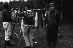 Fangst med person(er).