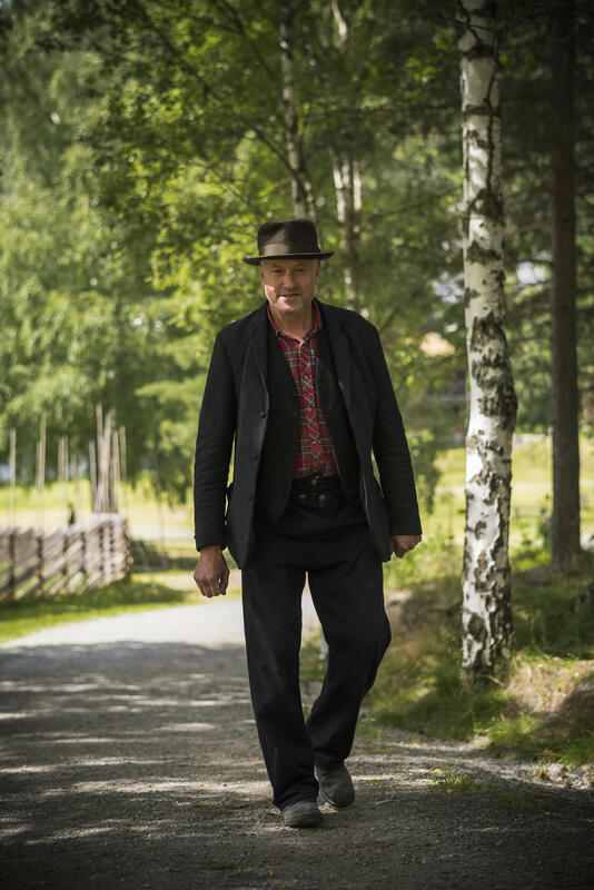 Mann med hatt