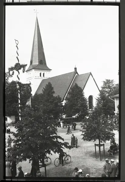 Kyrkan, Norbergsby, Norberg. - Västmanlands Läns Museum / DigitaltMuseum