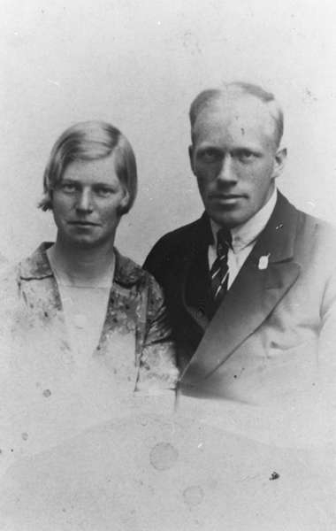 Ekteparet Svanhild og Nils Reinholdtsen