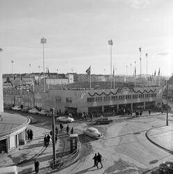 Bislett stadion under Verdensmesterskapet på skøyter i 1965.