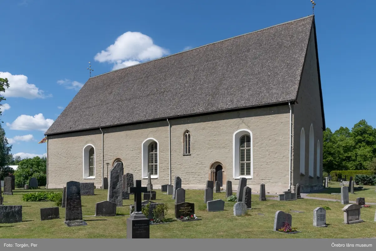 Sköllersta kyrka. - Örebro läns museum / DigitaltMuseum