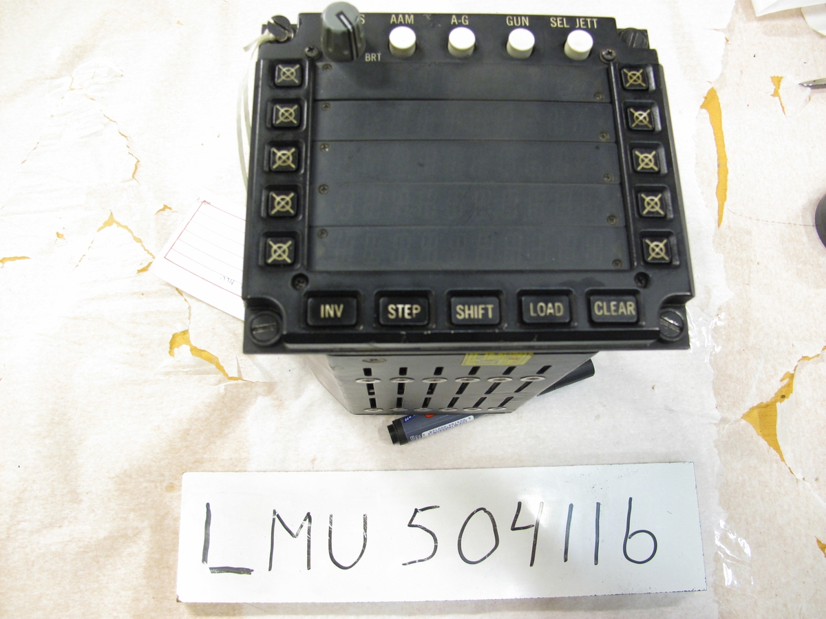 Controll Panel-SMS PN Stores F-16