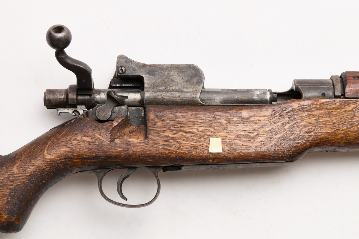 Lee Enfield rifle, kommet til Norge under krigen.