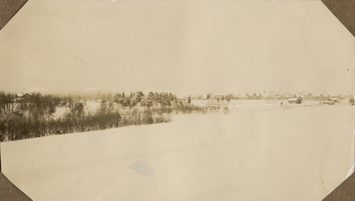 Text i fotoalbum: "Boden, vintern 1915".