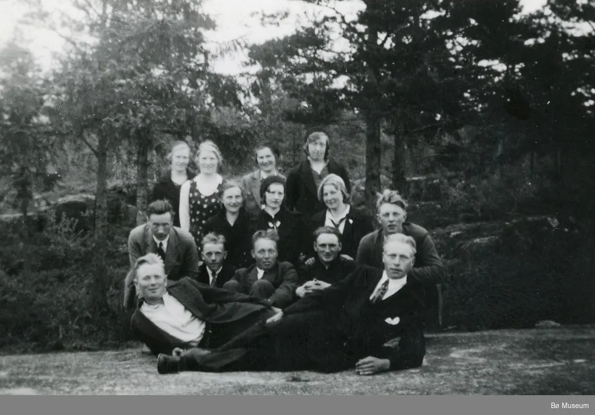 På Bergenåsen ca. 1932