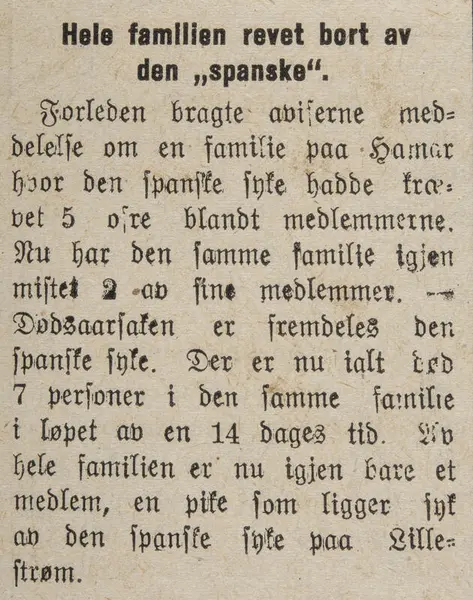 Hedemarkens Amtstidende 4. oktober 1918