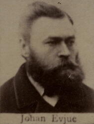 Borhauer Johan P. Evju (1850-1914) (Foto/Photo)