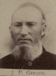 Pukkverksarbeider John P. Gresen (1831-1899)
