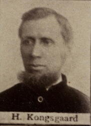 Sjakthauer Halvor T. Kongsgården (1855-1901) Omkom ved fall i Kongens gruve