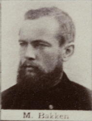 Borhauer Martin A. Bakken (1860-1931) (Foto/Photo)