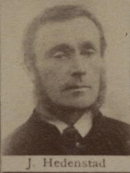 Dagvarter Johan J. Hedenstad (1834-1920) (Foto/Photo)
