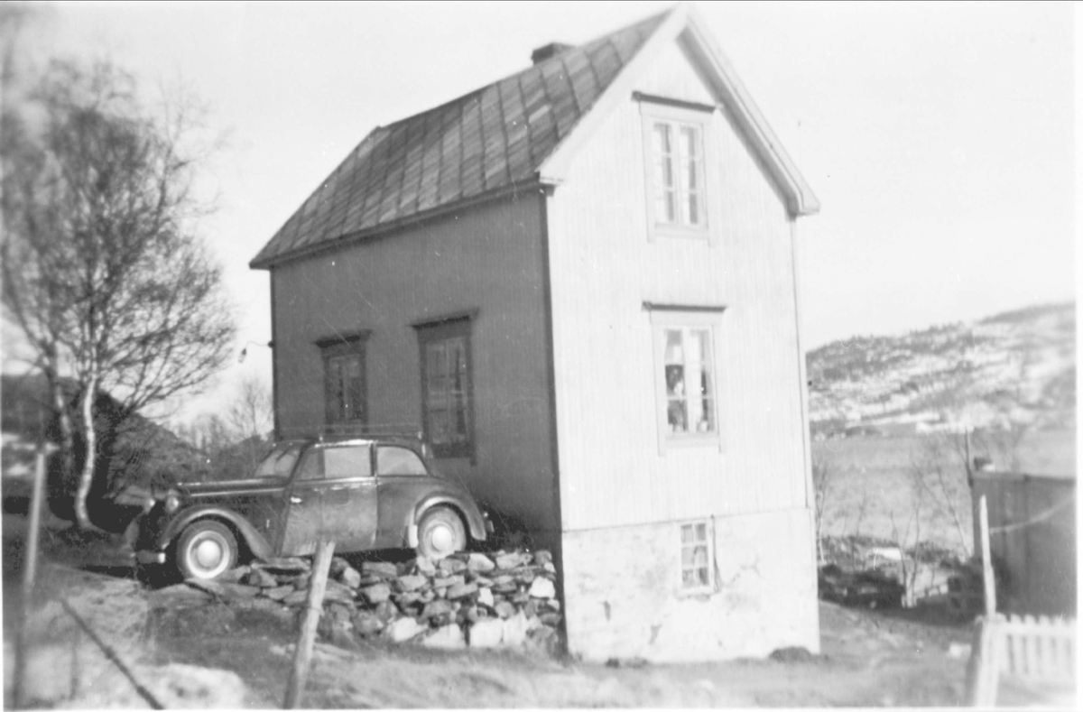 Huset til Einar Jørgensen i Oldra.